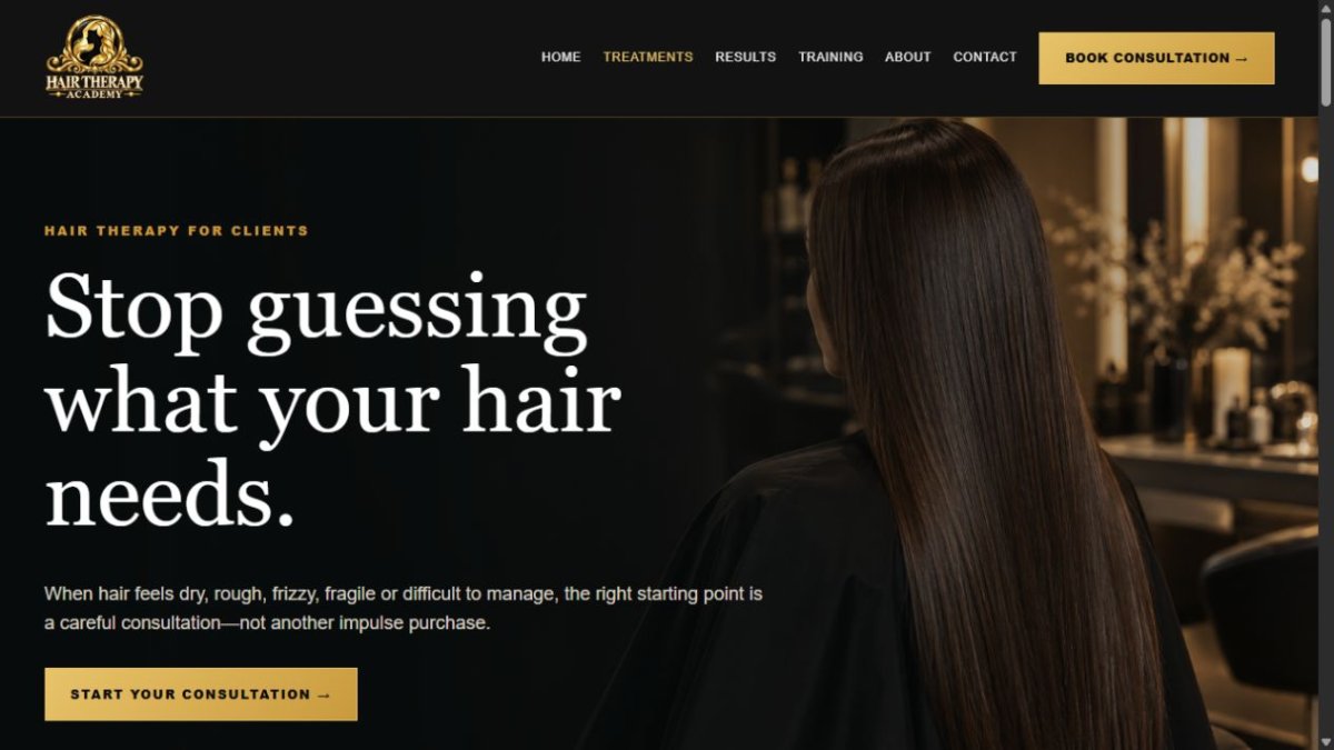 Treatments page