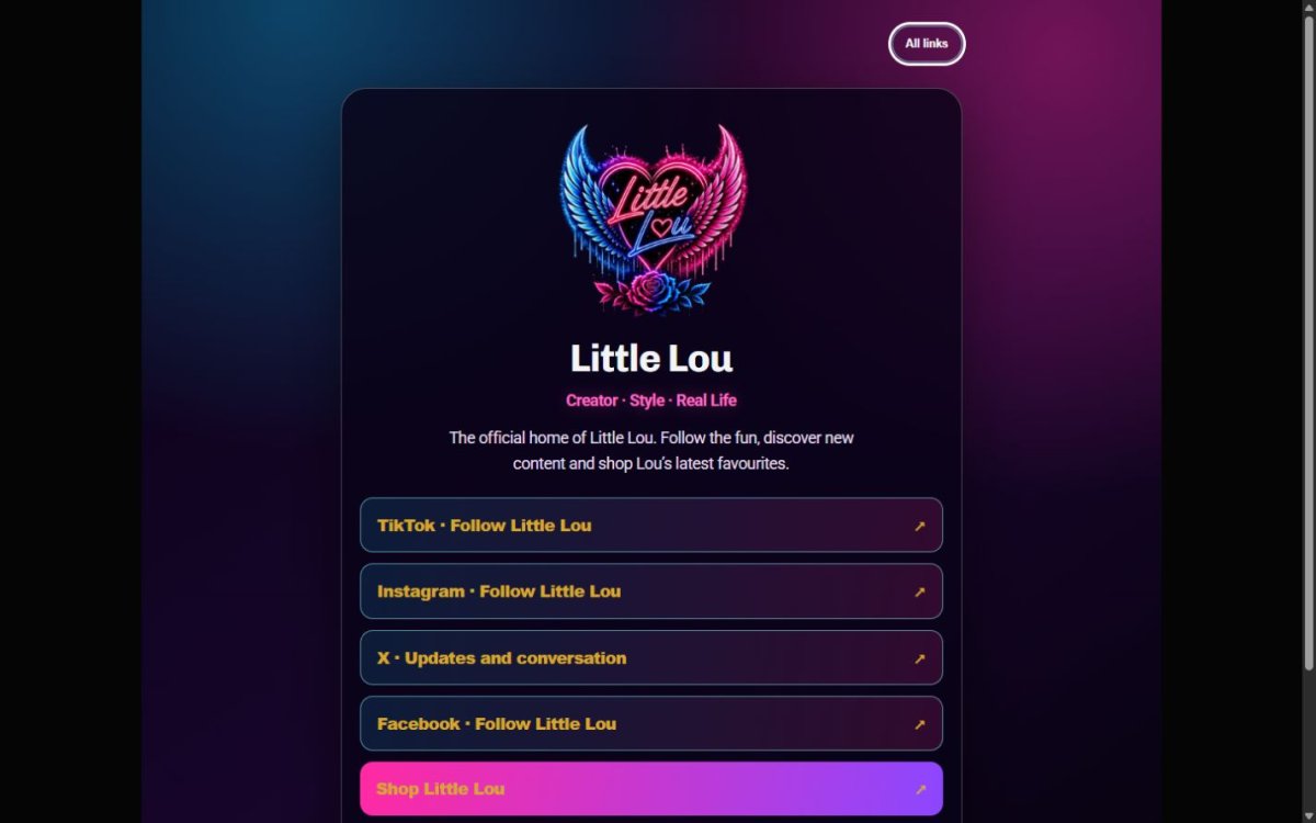 Little Lou — creator link page