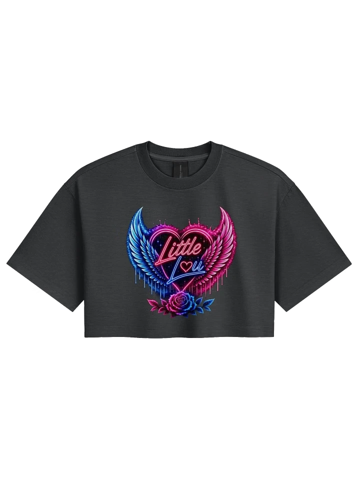 Little Lou Neon Wings Crop Top