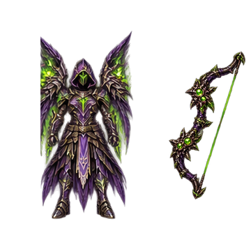 MIR Forever Archer: original Eclipse armour with matching bow