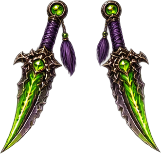 Original Assassin paired daggers