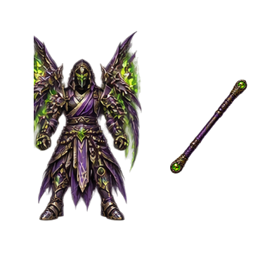 MIR Forever Monk: original Eclipse armour with matching pole